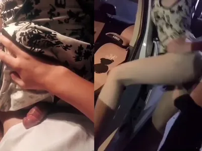 Người tình dáng nuột cưỡi ngựa nhấp nhả cực khoái trong ô tô